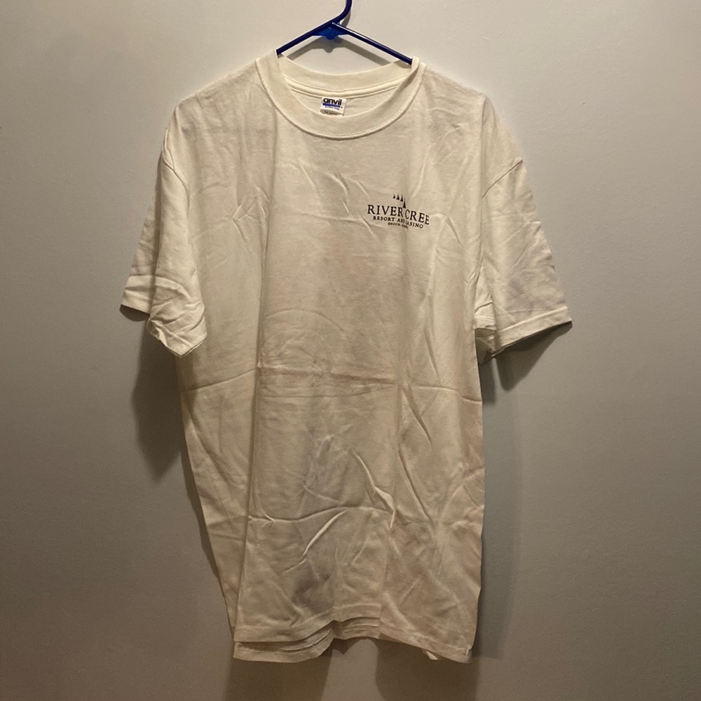 Two New 100% cotton River Cree Casino T-shirts